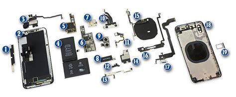 iphone x camera metal bracket|iphone x parts diagram.